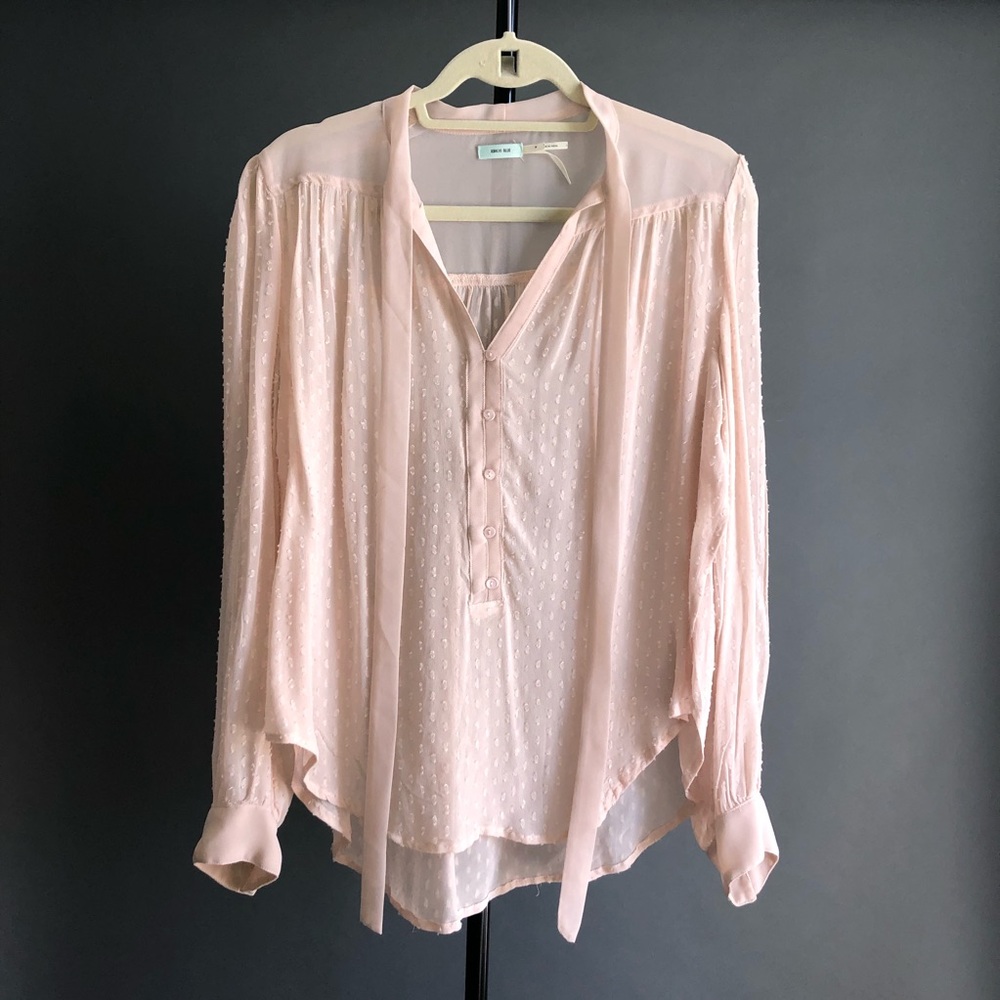 Kimchi Blue Pink Blouse